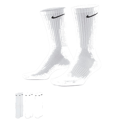 Nike SB Nk Everyday Csh Crew Sock 3 Paire - 132 White / Black - Streetart.fr