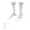 Nike SB Nk Everyday Csh Crew Sock 3 Paire - 132 White / Black - Streetart.fr
