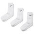 Nike SB Nk Everyday Csh Crew Sock 3 Paire - 132 White / Black - Streetart.fr