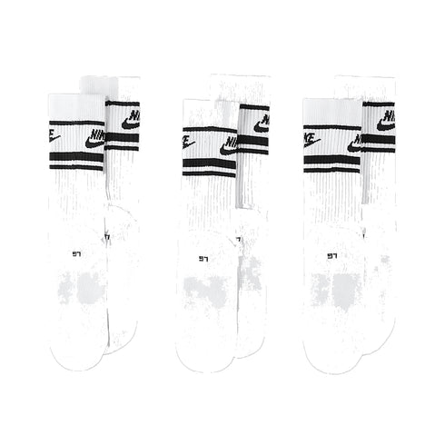 Nike SB Nsw Everyday Essential Crew - Socks White / Black / Black - Streetart.fr