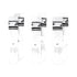 Nike SB Nsw Everyday Essential Crew - Socks White / Black / Black - Streetart.fr