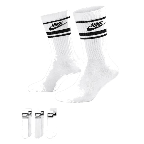 Nike SB Nsw Everyday Essential Crew - Socks White / Black / Black - Streetart.fr