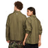 Nike SB Olympic Agnostic Chore Jacket Qs - Medium Olive / White - Streetart.fr