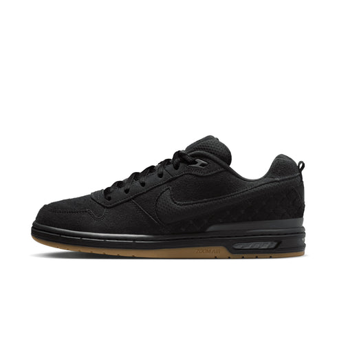 Nike SB Paul Rodriguez Zoom Air Low Qs - Black / Black / Black Gum - Streetart.fr
