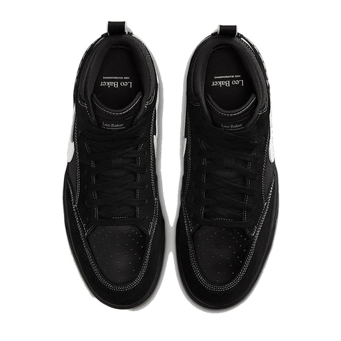 Nike SB React Leo - Black / White / Black / Gum Light — vue 4
