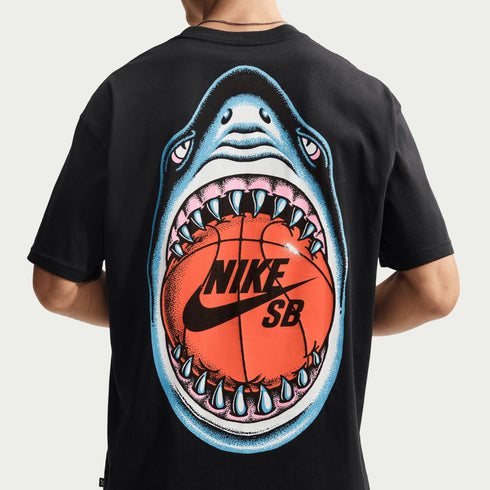 Nike SB Sharkbite Skate T-Shirt - Black - Streetart.fr