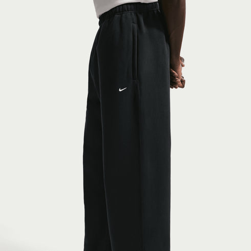 Nike SB Solo Swoosh Fleece Open-Hem Pant - Black / White — vue 2