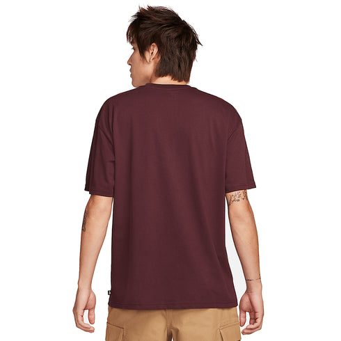 Nike SB Tee Logo Hbr Burgundy Crush - Streetart.fr