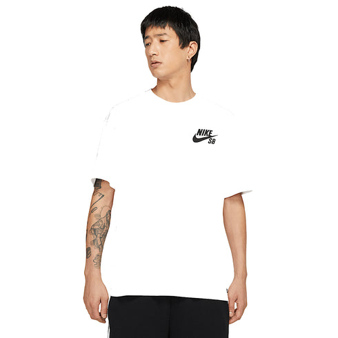 Nike SB Tee Logo Lbr - White / Black - Streetart.fr