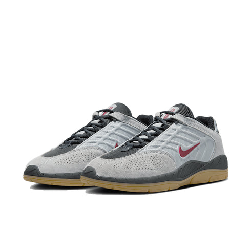 Nike SB Vertebrae Light Smoke Grey / Dark Team Red - Streetart.fr