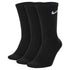 Nike SB X Streetart Smiley Everyday Max Ltwt Crew Socks Black - Streetart.fr
