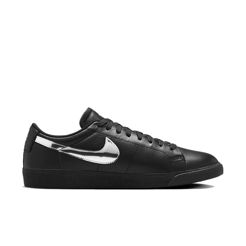 Nike SB Zoom Blazer Low Pro Qs Dancer Black / Metallic Silver-Black - Streetart.fr