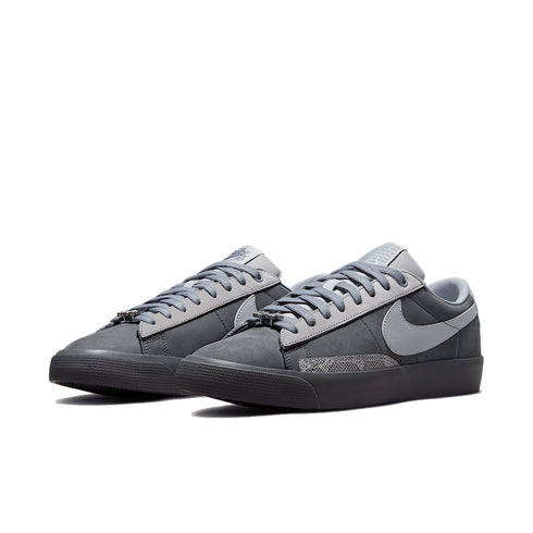 Nike SB Zoom Blazer Low Qs Fpar - Cool Grey / Wolf Grey - Streetart.fr