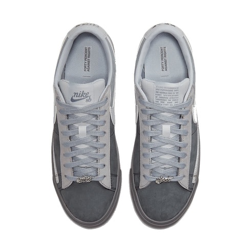 Nike SB Zoom Blazer Low Qs Fpar - Cool Grey / Wolf Grey - Streetart.fr