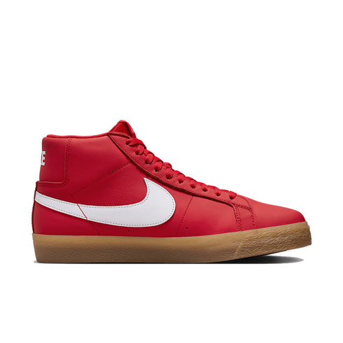 Nike SB Zoom Blazer Mid Iso University Red / White-White - Streetart.fr