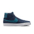 Nike SB Zoom Blazer Mid - Midnight Navy / Noise Aqua - Streetart.fr