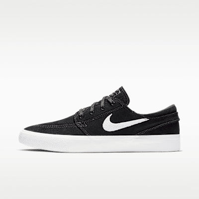 Nike SB Zoom Janoski Rm Black / White-Thunder Grey-Gum Light Brown - Streetart.fr