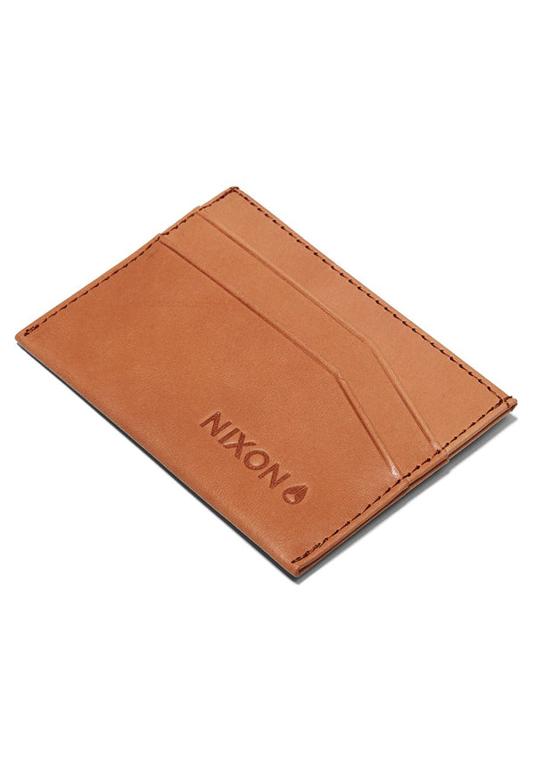 Nixon Flaco Leather Card Wallet Black - Streetart.fr