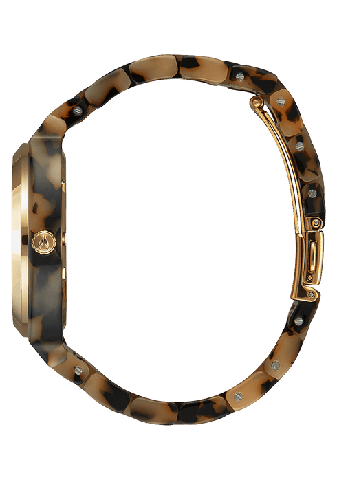 Nixon Time Teller Acetate - Cream Tortoise - Streetart.fr