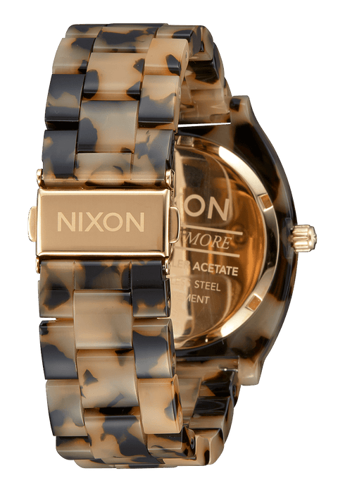 Nixon Time Teller Acetate - Cream Tortoise - Streetart.fr