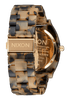 Nixon Time Teller Acetate - Cream Tortoise - Streetart.fr