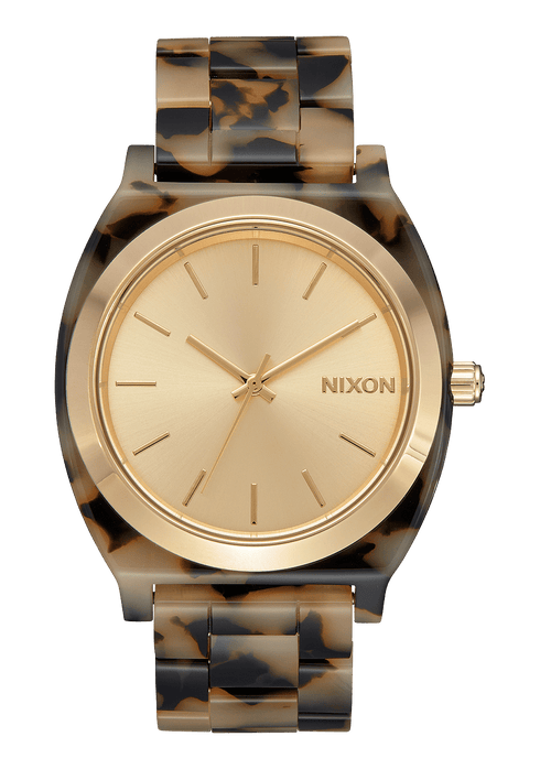 Nixon Time Teller Acetate - Cream Tortoise - Streetart.fr