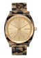 Nixon Time Teller Acetate - Cream Tortoise - Streetart.fr
