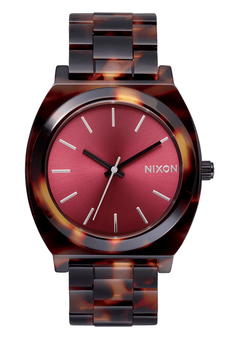 Nixon Time Teller Acetate - Tortoise - Streetart.fr