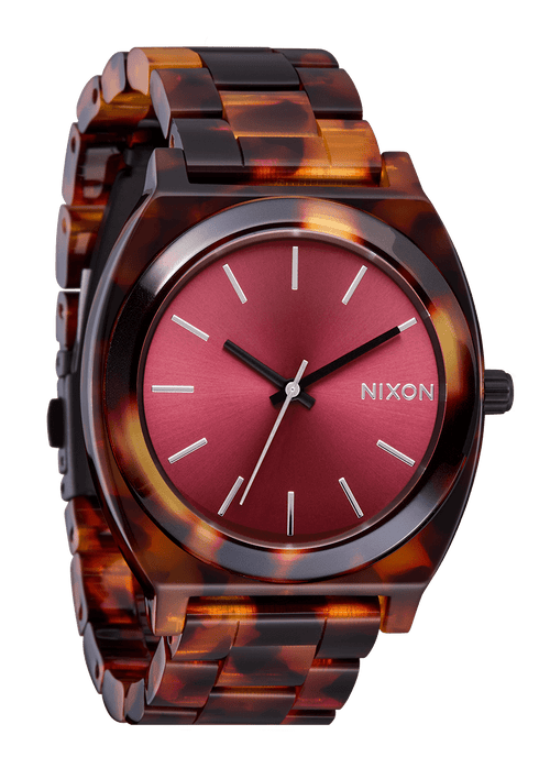 Nixon Time Teller Acetate - Tortoise - Streetart.fr