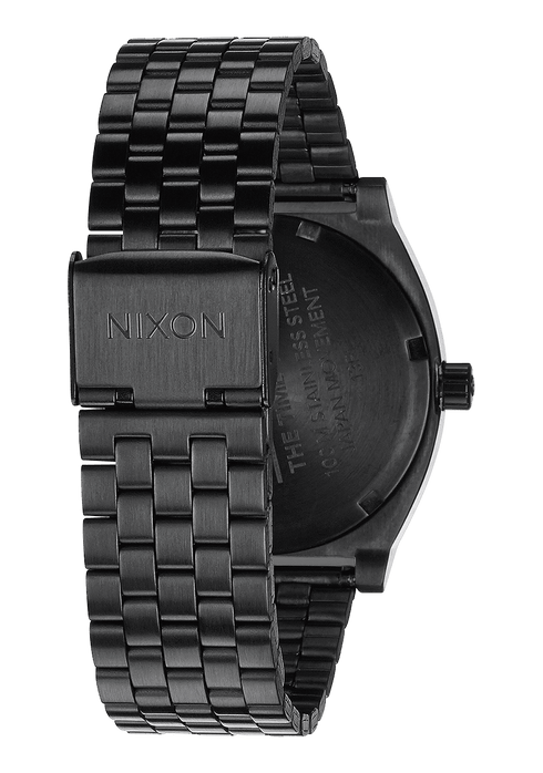 Nixon Time Teller - All Black - Streetart.fr