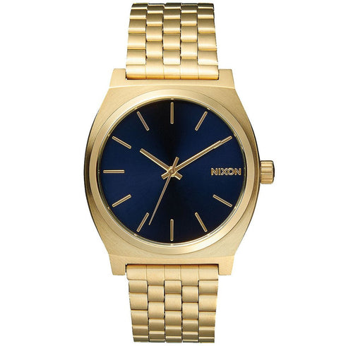 Nixon Time Teller - All Light Gold / Cobalt - Streetart.fr