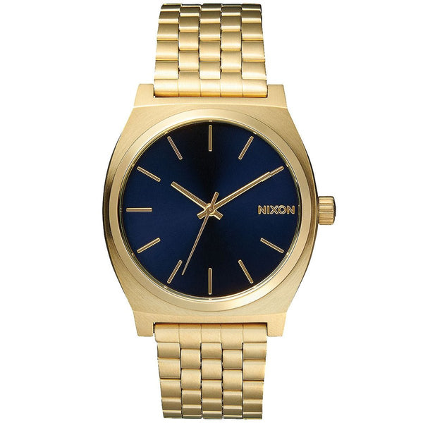 Nixon Time Teller - All Light Gold / Cobalt - Streetart.fr