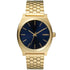 Nixon Time Teller - All Light Gold / Cobalt - Streetart.fr