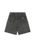 Obey Bigwig Baggy Denim Short - Black Wrinkle Wash - Streetart.fr