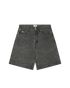 Obey Bigwig Baggy Denim Short - Black Wrinkle Wash - Streetart.fr
