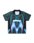Obey Blurred Soccer Jersey - Dark Teal - Streetart.fr