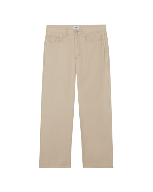 Obey Classic Baggy Denim Pant - Pelican Faded Wash - Streetart.fr