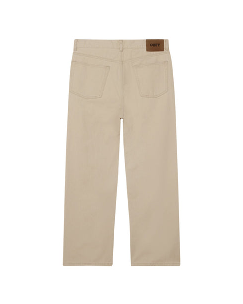 Obey Classic Baggy Denim Pant - Pelican Faded Wash - Streetart.fr