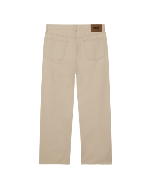 Obey Classic Baggy Denim Pant - Pelican Faded Wash - Streetart.fr