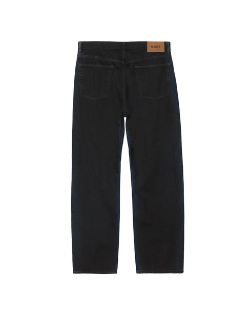 Obey Classic Baggy Spay Denim Indigo Spray - Streetart.fr