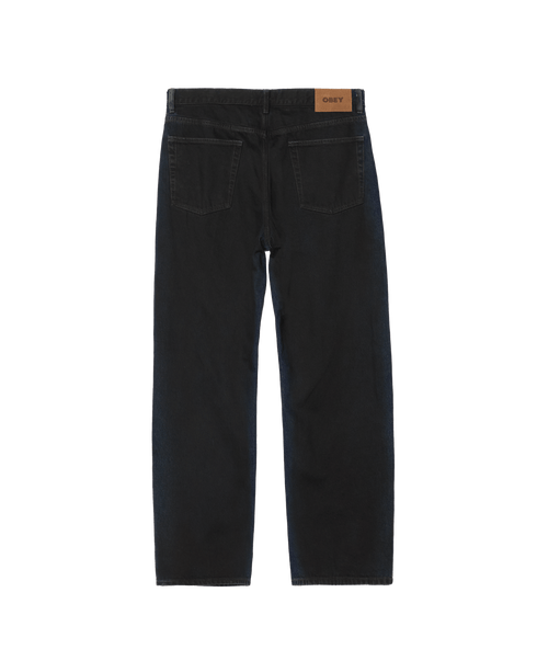Obey Classic Baggy Spay Denim Indigo Spray - Streetart.fr