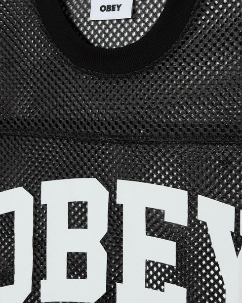 Obey Collegiate Practice Jersey - Black - Streetart.fr