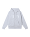 Obey Collegiate Zip Hood Zip - Ash Grey - Streetart.fr