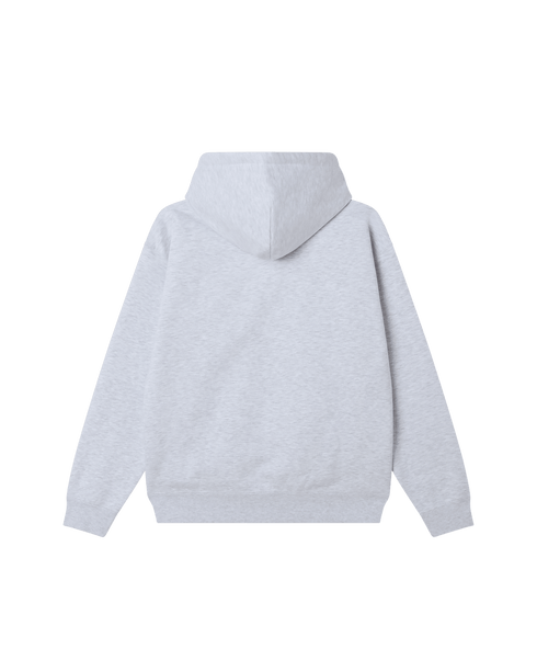 Obey Collegiate Zip Hood Zip - Ash Grey - Streetart.fr