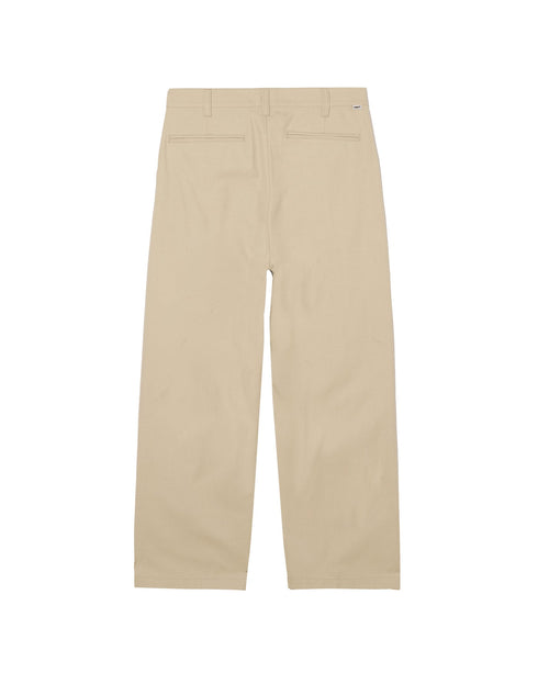 Obey Dean Pleated Pant - Cement - Streetart.fr