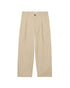Obey Dean Pleated Pant - Cement - Streetart.fr