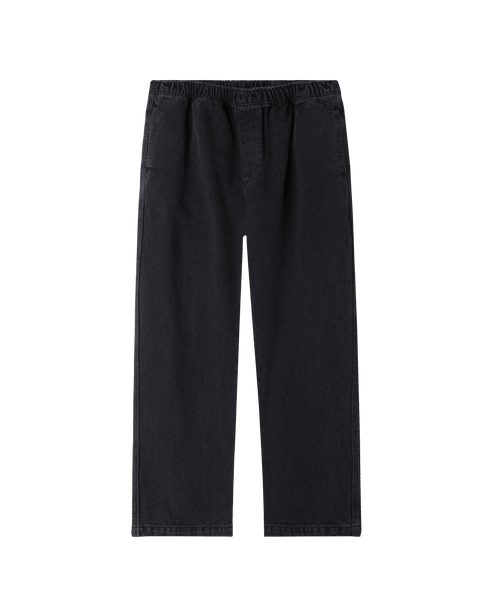 Obey Easy Denim Pant Faded Black - Streetart.fr