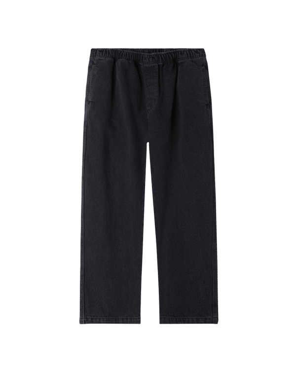 Obey Easy Denim Pant Faded Black - Streetart.fr