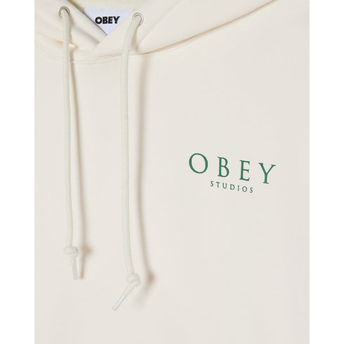 Obey Flores Robus Hood - Unbleached - Streetart.fr