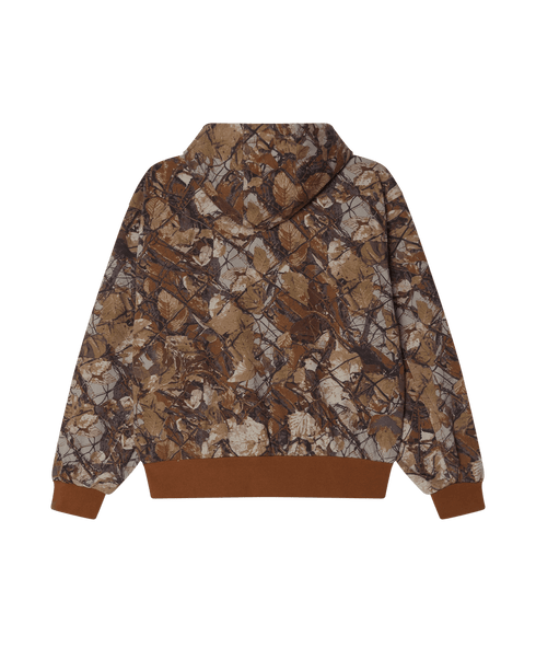 Obey Glen Zip Up Jacket - Fence Camo Multi - Streetart.fr